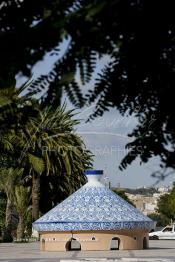 Image du Maroc Professionnelle de  La plus importante place de la ville de Safi où est installé le plus grand tajine du monde à Safi le 29 Novembre 2006. (Photo / Abdeljalil Bounhar)